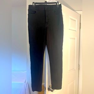 Express black stretch jeans